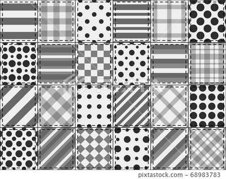 Patchwork monotone 68983783