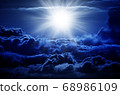 Big Star on the Night Sky 68986109