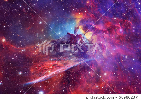 Cosmic landscape. Nebula. Elements of this image furnished by NASA Cosmic landscape. Nebula. Elements of this image furnished by NASA 68986237