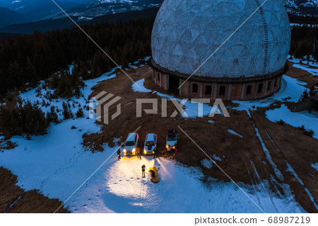 "Pamir" - abandoned secret Army radar station. In the Carpathians, on the border with Romania 68987219
