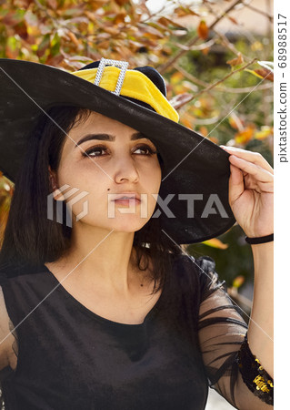 Woman in a witch costume 68988517