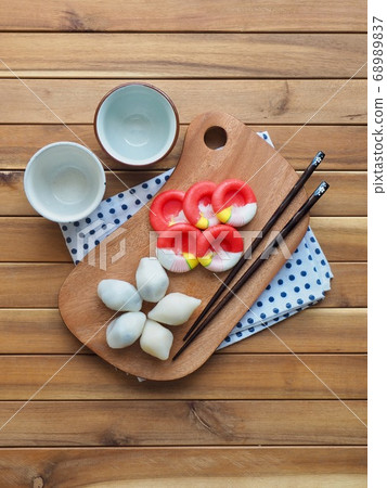 韓國傳統美食鬆平，韓國甜點，年糕 68989837