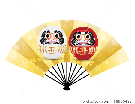 日本新年卡生肖圖標 日本新年卡生肖圖標 68990482