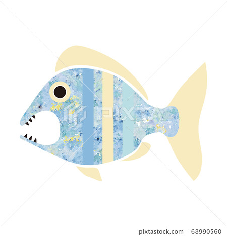 Sea bream fish illustration watercolor Sea bream fish illustration watercolor 68990560