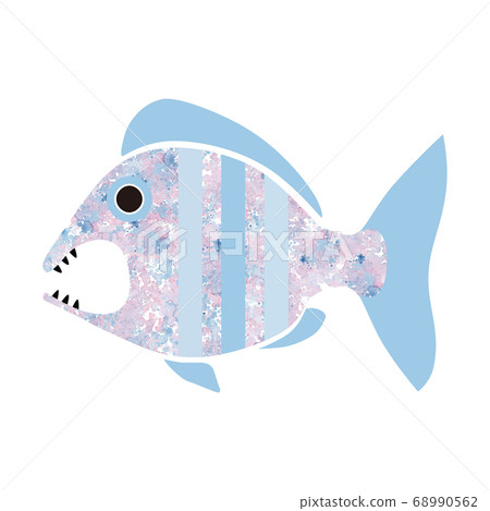 Sea bream fish illustration watercolor Sea bream fish illustration watercolor 68990562