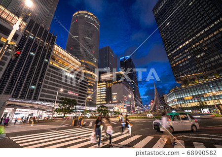 《Aichi Prefecture》Nagoya station/city night view 《Aichi Prefecture》Nagoya station/city night view 68990582
