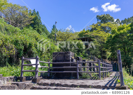 Bengono Falls, Oita Prefecture Bungo Ono City 68991126