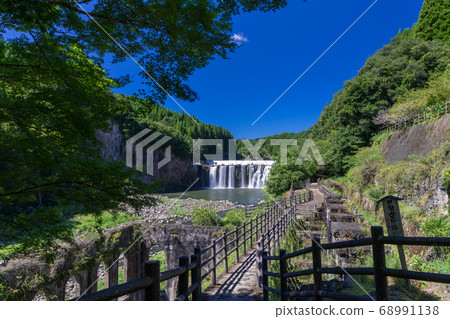 Bengono Falls, Oita Prefecture Bungo Ono City 68991138