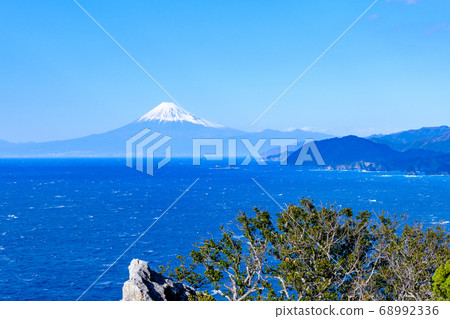 從泉/松崎町雲美看的富士山(冬季) 從泉/松崎町雲美看的富士山(冬季) 68992336