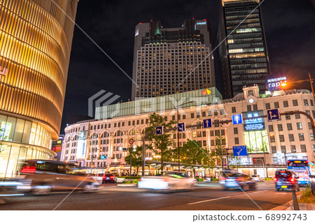 <<Osaka Prefecture>> Nankai Namba Station, Minami night <<Osaka Prefecture>> Nankai Namba Station, Minami night 68992743