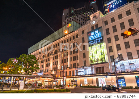 <<Osaka Prefecture>> Nankai Namba Station, Minami night <<Osaka Prefecture>> Nankai Namba Station, Minami night 68992744