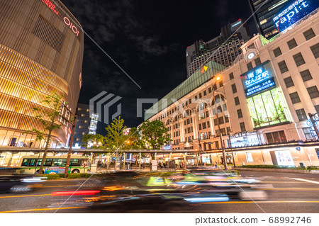 <<Osaka Prefecture>> Nankai Namba Station, Minami night <<Osaka Prefecture>> Nankai Namba Station, Minami night 68992746