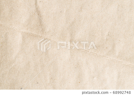 Recycle brown paper crumpled texture, Old paper surface for background Recycle brown paper crumpled texture, Old paper surface for background 68992748