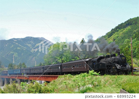 C10-8 crossing the Oigawa Second Bridge 68993224