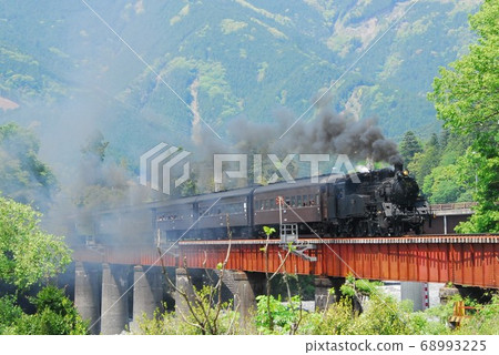 C10-8 crossing the Oigawa Second Bridge 68993225