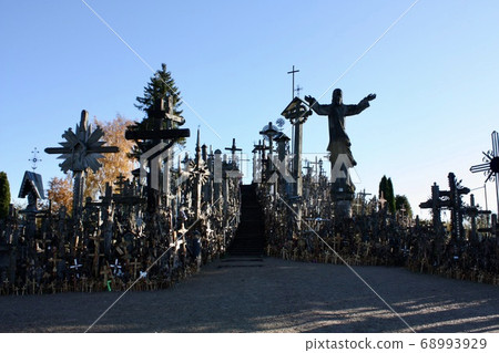 獨立軌跡。波羅的海國家立陶宛非物質文化遺產十字架山 68993929