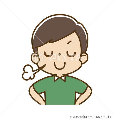 驕傲的年輕男性爸爸 68994215