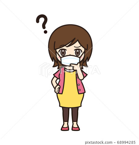 婦女/母親/孕婦問題面具 婦女/母親/孕婦問題面具 68994285