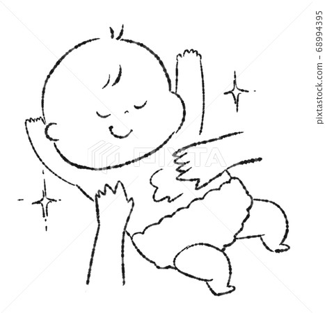 Moisturizing baby for skin care after bath 68994395