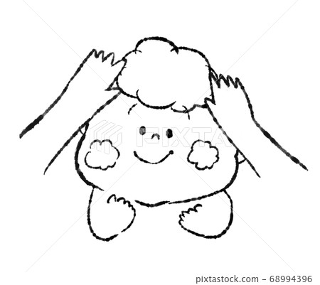 Moisturizing baby for skin care after bath 68994396