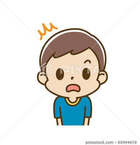 驚訝的男孩 68994659