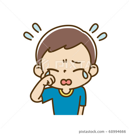 哭泣的男孩 68994666