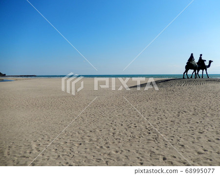 月亮的沙漠 68995077