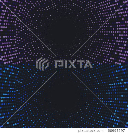 Halftone background circle dots vector - Stock Illustration [68995297 ...