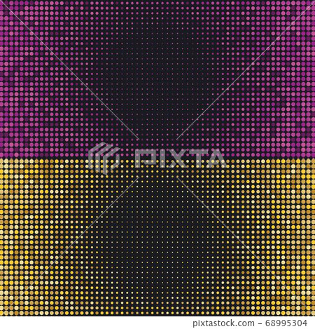 Halftone background circle dots vector - Stock Illustration [68995304 ...