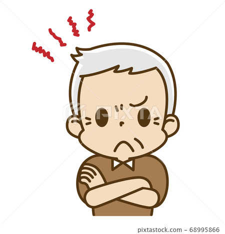 沮喪的老人爺爺 沮喪的老人爺爺 68995866