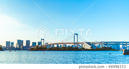 Tokyo Bay at dusk 68996151