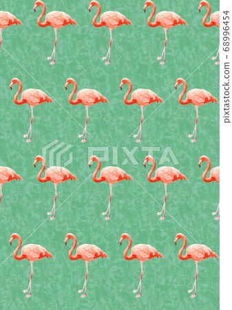 Flamingo tiling pattern image Flamingo tiling pattern image 68996454