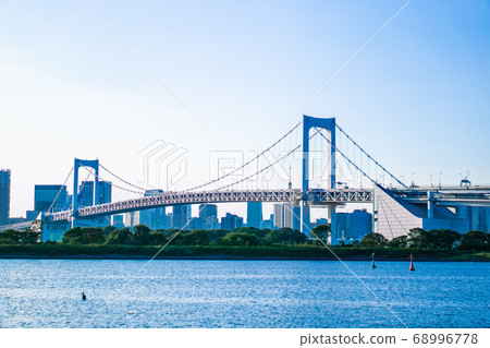 Tokyo Bay at dusk Tokyo Bay at dusk 68996778