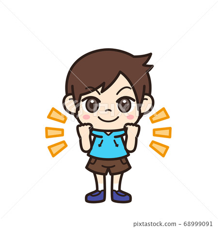 Boy guts posing Boy guts posing 68999091