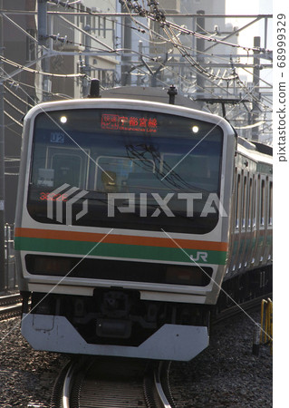 [JU] Ueno Tokyo Line Series E231 (Direct route to Utsunomiya Line: Rapid Rabbit) 68999329