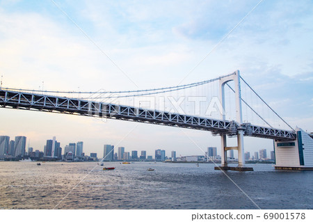 Rainbow bridge at dusk Rainbow bridge at dusk 69001578