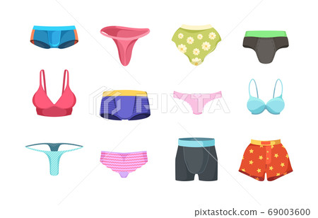 All Men Underwear and Undergarment Set Stock Vector - Illustration