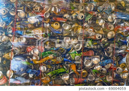 Abstract background of colorful compressed 69004059