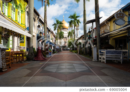 Masjid Sultan Mosque At Arab Street Singapore Stock Photo 69005004 Pixta