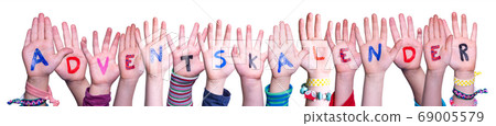 Children Hands, Adventskalender Means Advent Children Hands, Adventskalender Means Advent 69005579