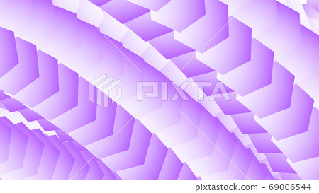 CG abstract background material for many overlapping objects 69006544