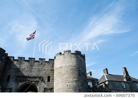 Entrance to Stirling Castle on the outskirts of Scotland 69007370