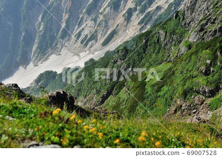 Hakuba Daisetsukei from the top of Hakuba 69007528