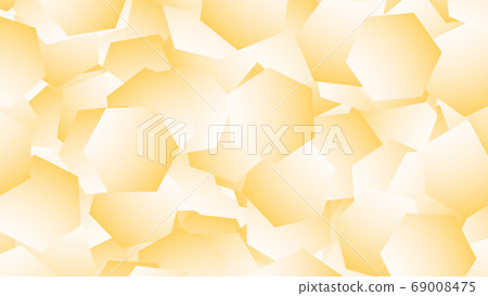 具有許多六邊形的CG六邊形背景材料 69008475