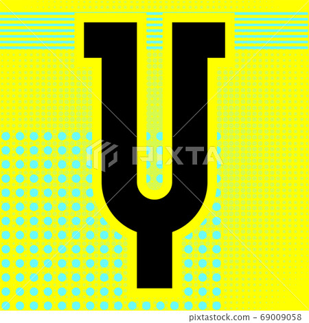 Modern font. Trendy alphabet, black vector letter Modern font. Trendy alphabet, black vector letter 69009058