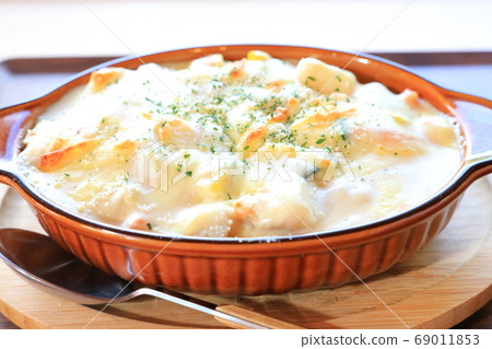 Delicious seafood doria Delicious seafood doria 69011853
