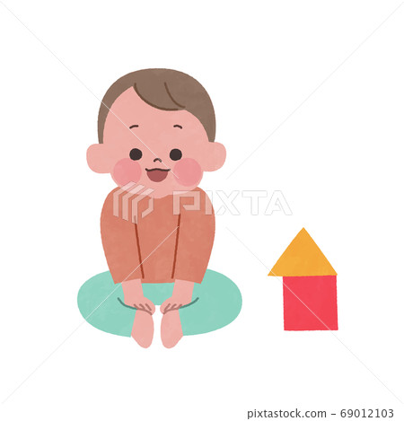 Baby sitting and playing with Tsumiki without main line Baby sitting and playing with Tsumiki without main line 69012103