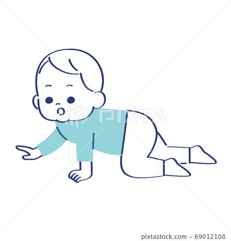 嬰兒爬行 嬰兒爬行 69012108
