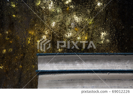 image of window book rain drop image of window book rain drop 69012226