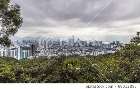Hong Kong panorama from Lion Rock 69012853
